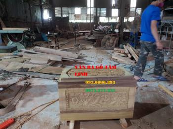 Quách gỗ vàng tâm thành 10 thiên 10 địa 10