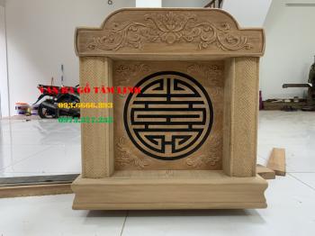 Quan tài gỗ vàng tâm - Quan tài trơn