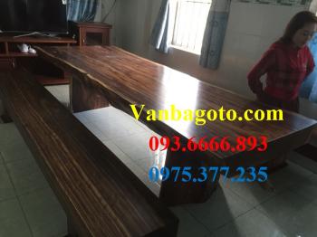 Bàn ăn gỗ|Bàn ăn gỗ hương xám BA005