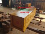 quan tài gỗ vàng tâm và cách nhận biết gỗ vàng tâm