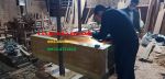 Quan tài gỗ vàng tâm tại Thái Bình
