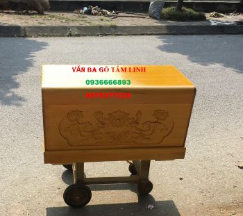 Quách gỗ vàng tâm trạm sen - Giá sản phẩm: 19.000.000đ