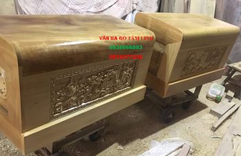 Quách gỗ vàng tâm trạm RỒNG NỔI