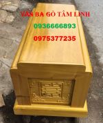 Tiểu quách gỗ vàng tâm