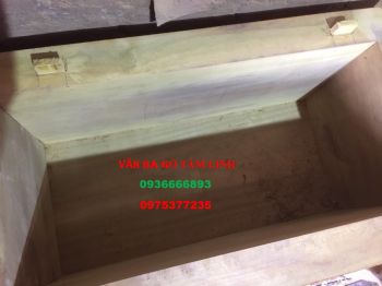 Quách bằng gỗ vàng tâm