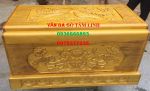 Quách gỗ vàng tâm trạm sen ( thành 10, thiên 10 )