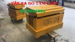 Quách gỗ vàng tâm trạm rồng thành 10 - Cách xây, đặt mộ phong thủy. 