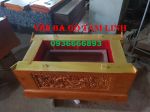 Quách gỗ vàng tâm trạm rồng thành 10 - Cách xây, đặt mộ phong thủy. 