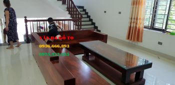 Sofa gỗ nguyên khối - SOGL300