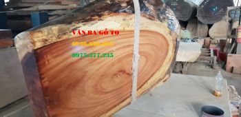 Mặt bàn gỗ gõ đỏ Pachy - MBGD328