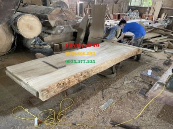 Mặt bàn gỗ gõ đỏ Pachy Vân đẹp Tinh Tế