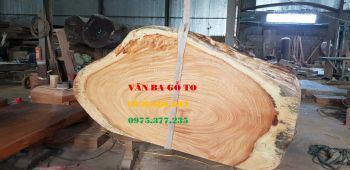 Mặt bàn gỗ tự nhiên