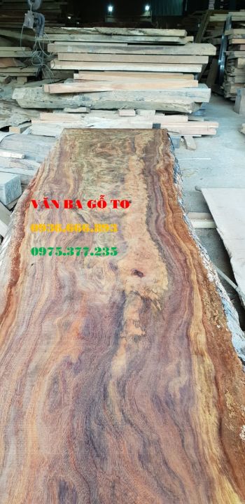 Mặt bàn gỗ Lim Tali vân đẹp tự nhiên 