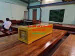  Quan tài GỖ VÀNG TÂM thành 6cm cao 35cm