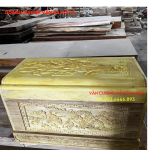 Quách gỗ vàng tâm thành 10, thiên 12cm. Bán về Bắc Giang