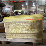 Quách gỗ vàng tâm thành 10, thiên 12cm. Bán về Bắc Giang
