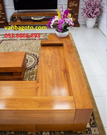 Sofa gỗ nguyên tấm _ SOGD028