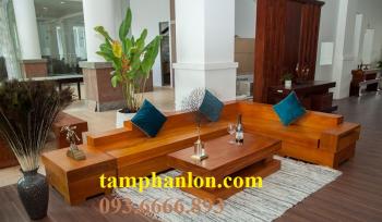 Sofa gỗ nguyên tấm _SOGD029