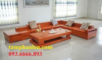 Sofa gỗ nguyên tấm_SOGD032