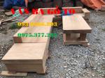 Sofa gỗ nguyên tấm _ SOGD034