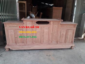 Kệ tivi gỗ_KTV032