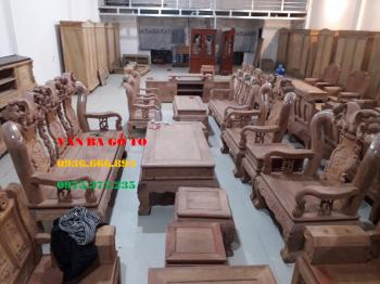 BÀN GHẾ GỖ| MINH ĐÀO TAY 6 MÓN GÕ ĐỎ