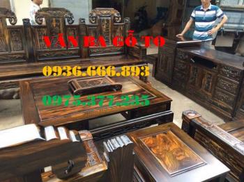 Bàn ghế gỗ| Minh hộp gỗ mun chân 12 cm