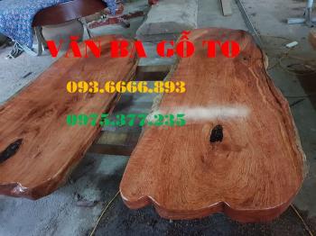Bàn ăn|Mặt bàn ăn gỗ cẩm đá_MBA410