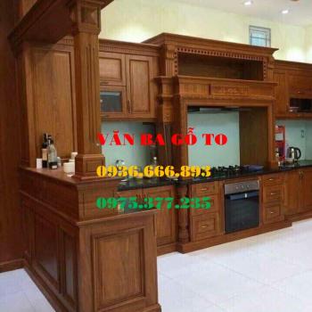Tủ bếp gỗ - TBGD010