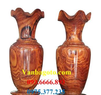 lục bình gỗ cẩm cao 198 x 58