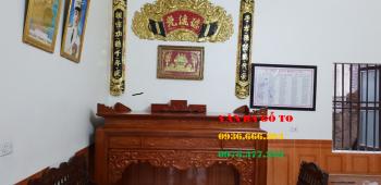 Bàn thờ gỗ gõ đỏ