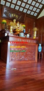Bàn thờ gõ đỏ VIP