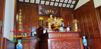 Bàn thờ gõ đỏ VIP