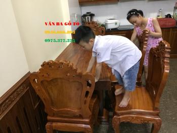 Bàn ăn gỗ - BA123