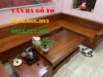 Sofa gỗ nguyên khối - SOFD233