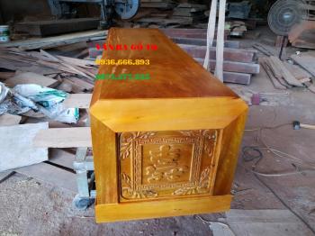 Áo Quan Gỗ Vàng Tâm Loại 1 Hàng Vip Thành 8 đáy 8 thiên 10 