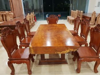 Bộ bàn ăn 6 ghế -  BA124