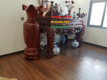 Sập thờ gỗ gõ đỏ