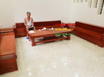 Sofa gỗ phòng khách - SOGH005