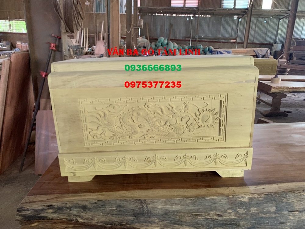 tiểu quách gỗ vàng tâm