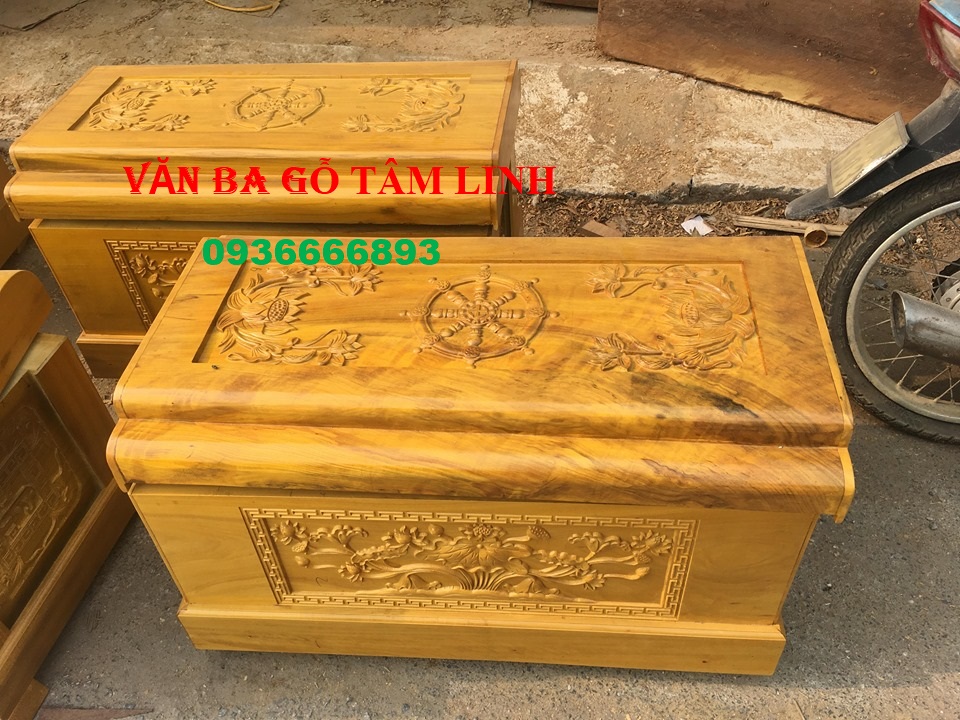quách gỗ vàng tâm