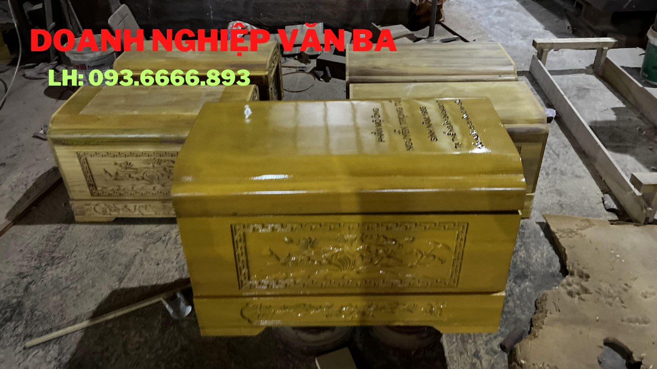 quách gỗ vàng tâm