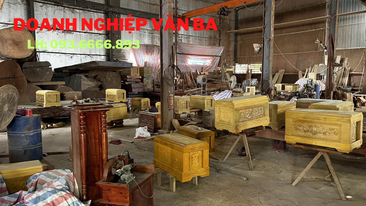 quách gỗ vàng tâm