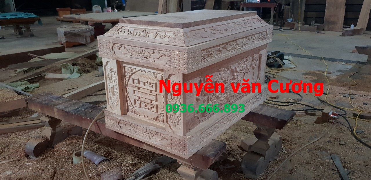 quách gỗ vàng tâm