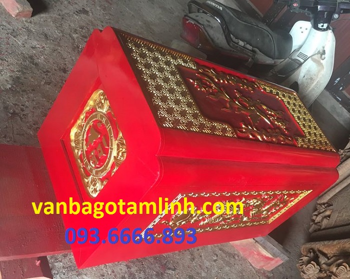 quách gỗ vàng tâm