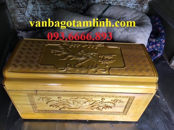 quách gỗ vàng tâm