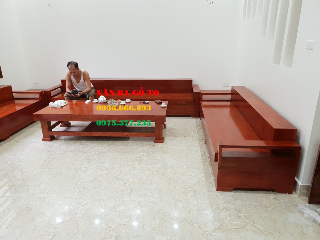 Sofa gỗ phòng khách